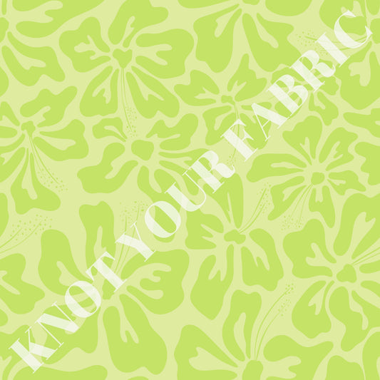 PRE-ORDER Lime Green Hibiscus