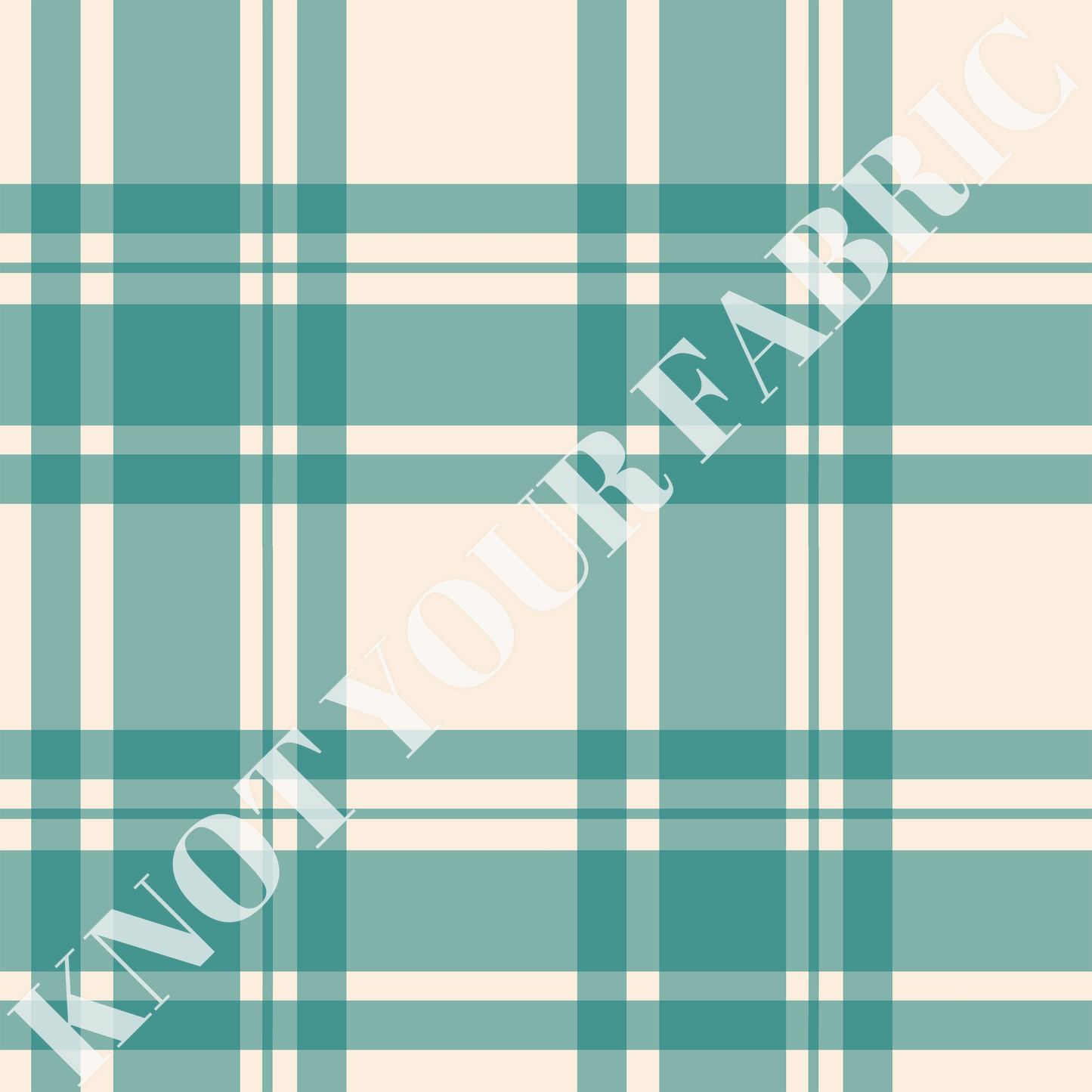 PRE-ORDER Small Teal Plaid