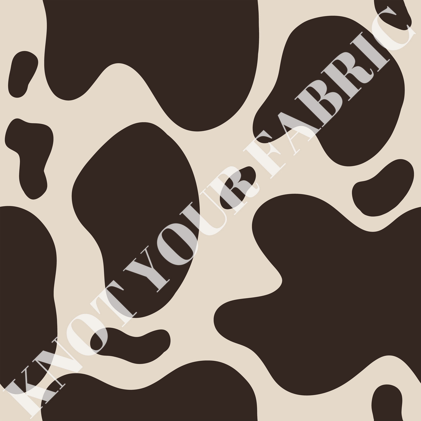 PRE-ORDER Large Dark Brown Cow