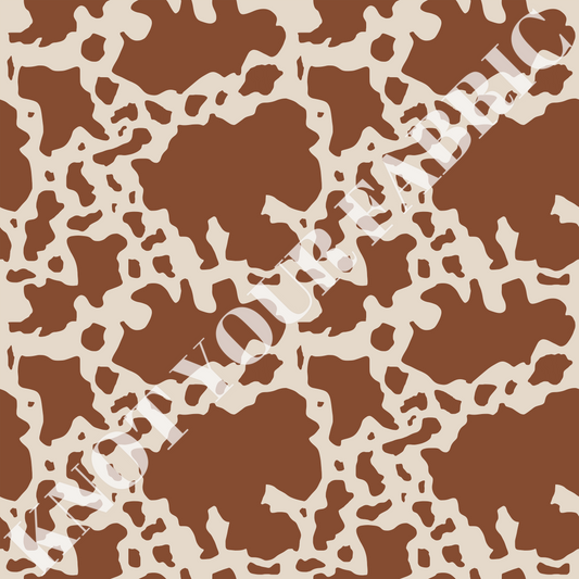 PRE-ORDER Small Light Brown Cowhide