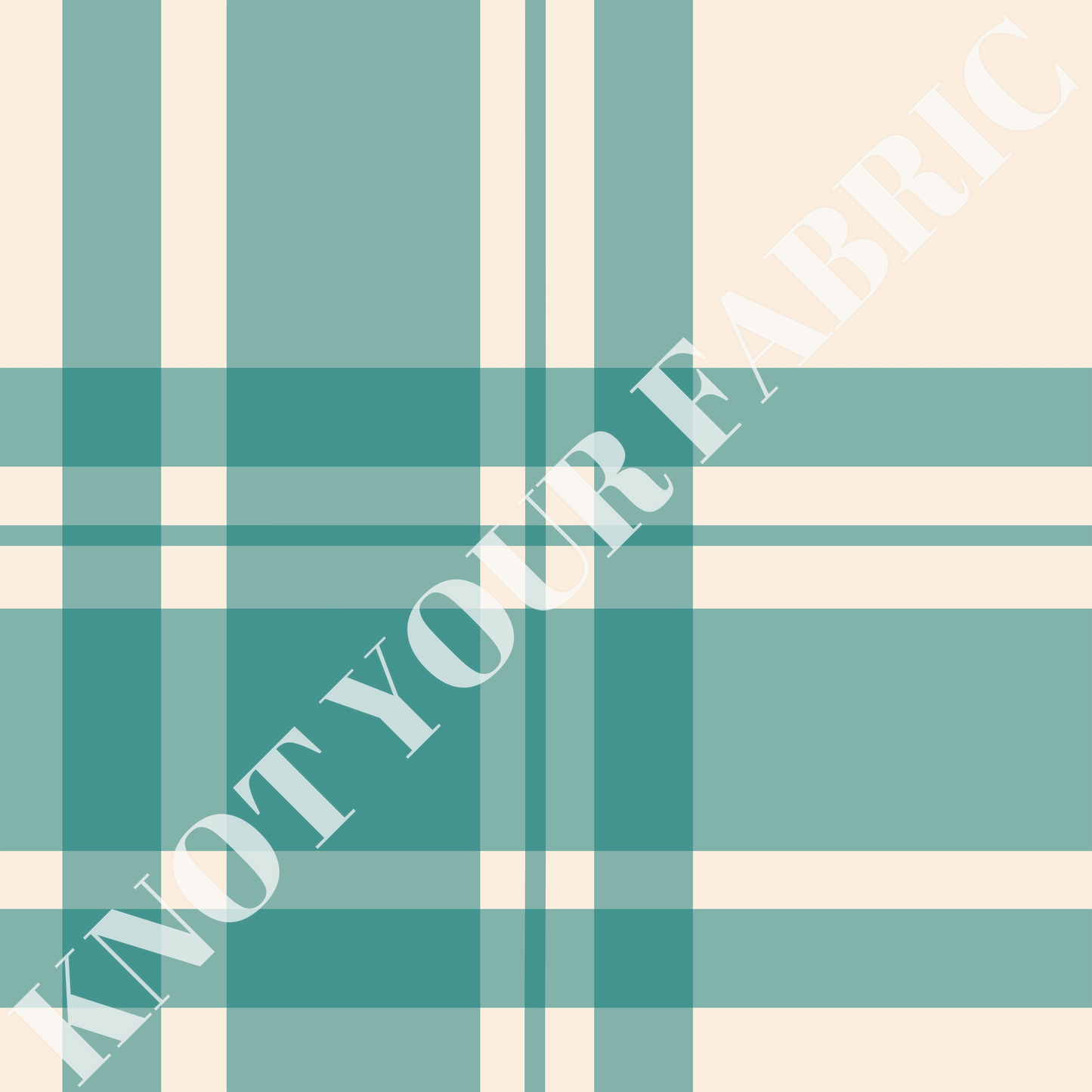 PRE-ORDER Large Teal Plaid