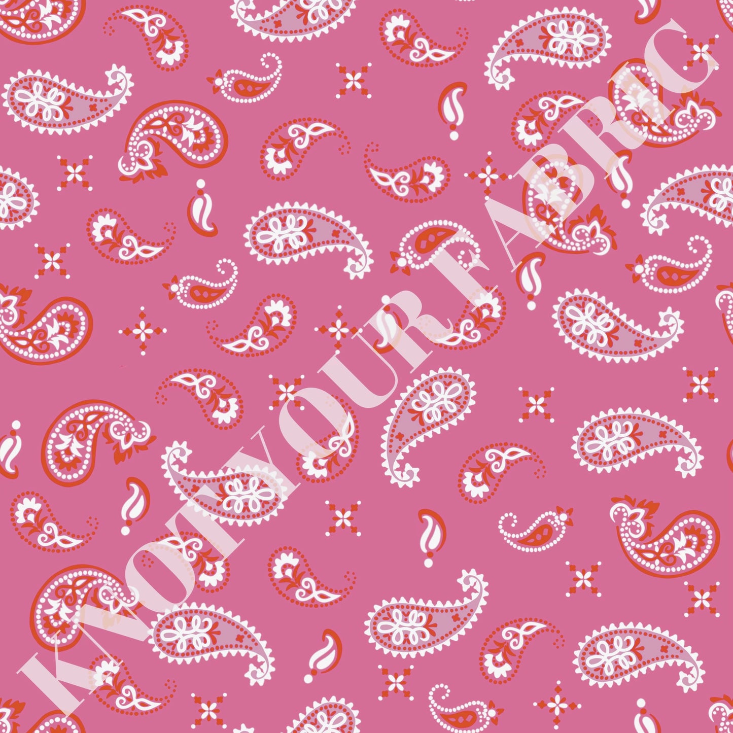 PRE-ORDER Hot Pink Paisley