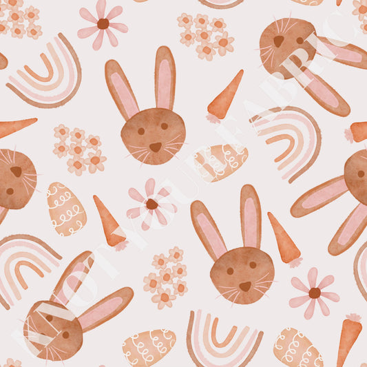 PRE-ORDER Watercolor Boho Bunny
