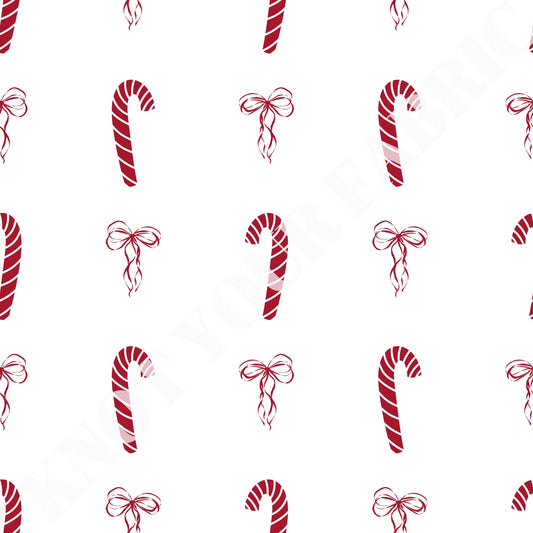 PRE-ORDER Candy Canes and Red Bows