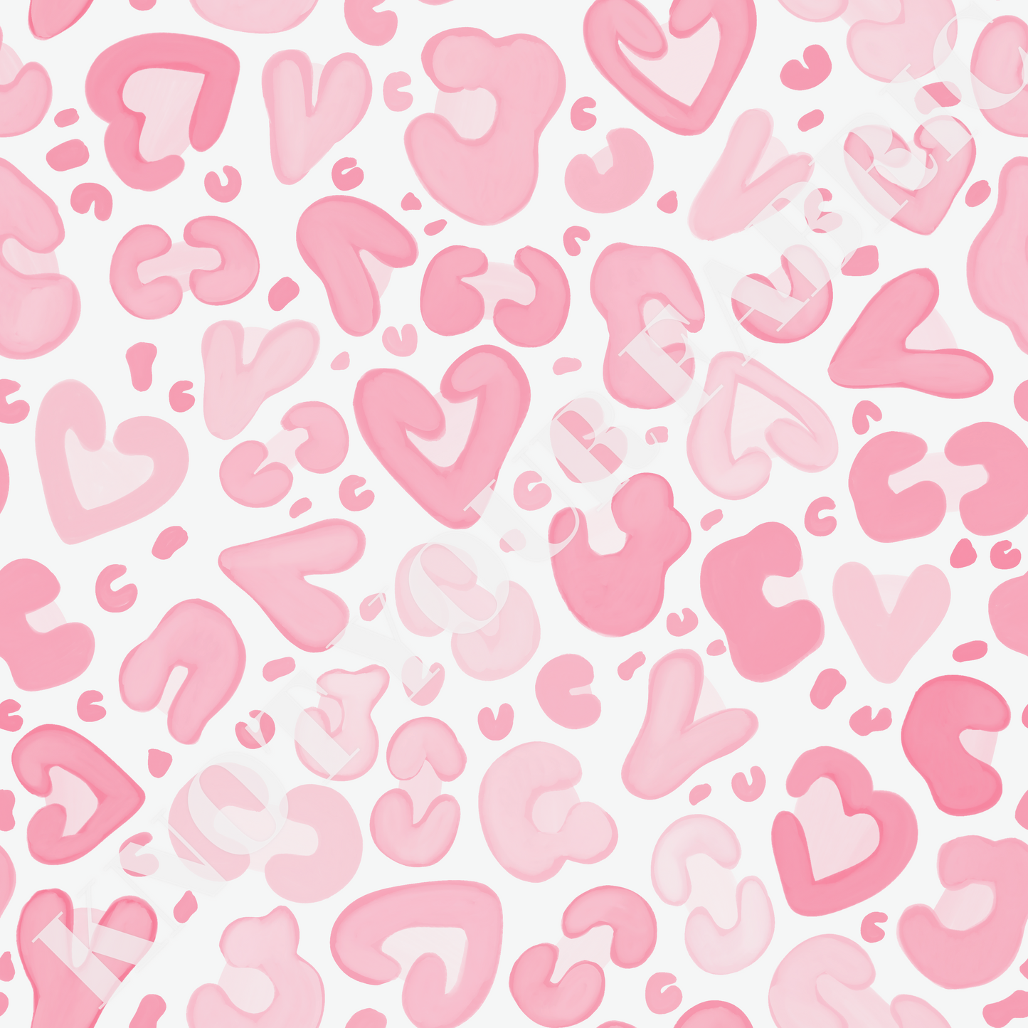 PRE-ORDER Light Pink Hearts Cheetah