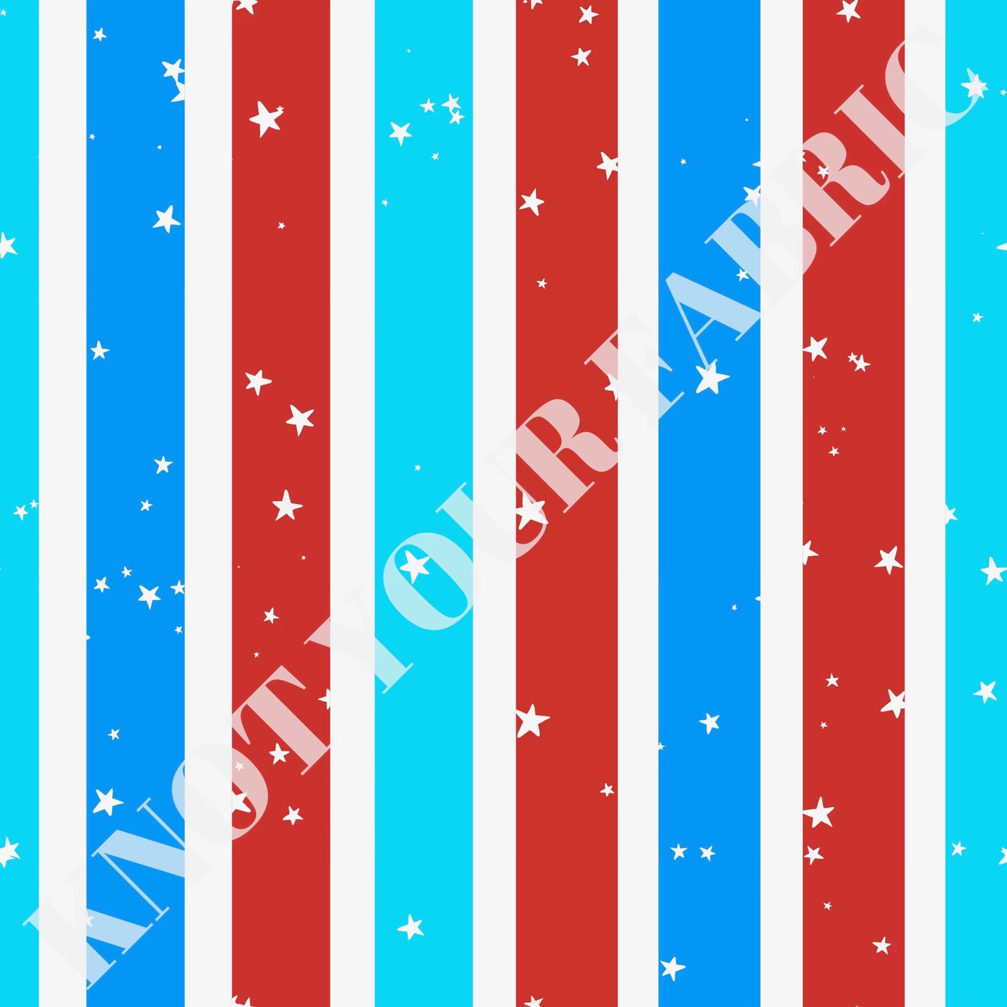 PRE-ORDER Bright Red White and Blue Stripes