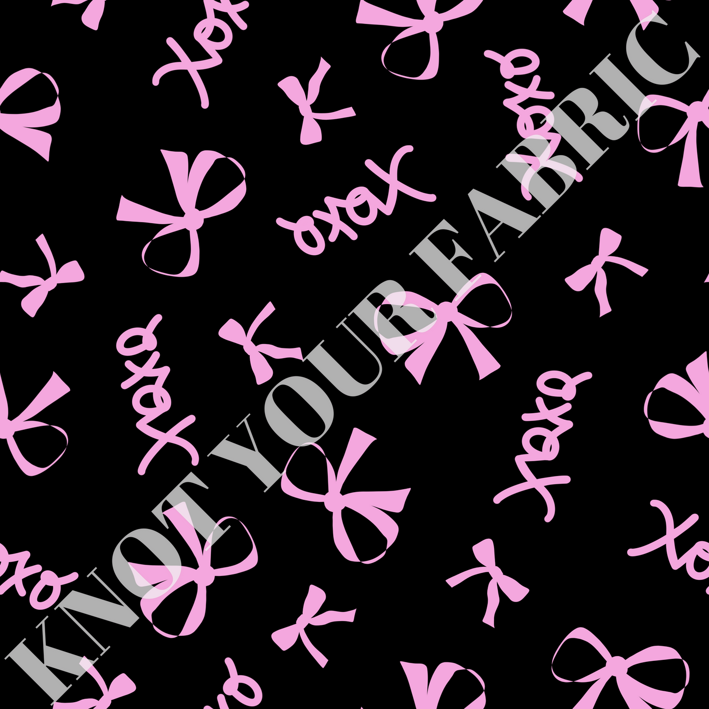 PRE-ORDER XOXO Pink Bows