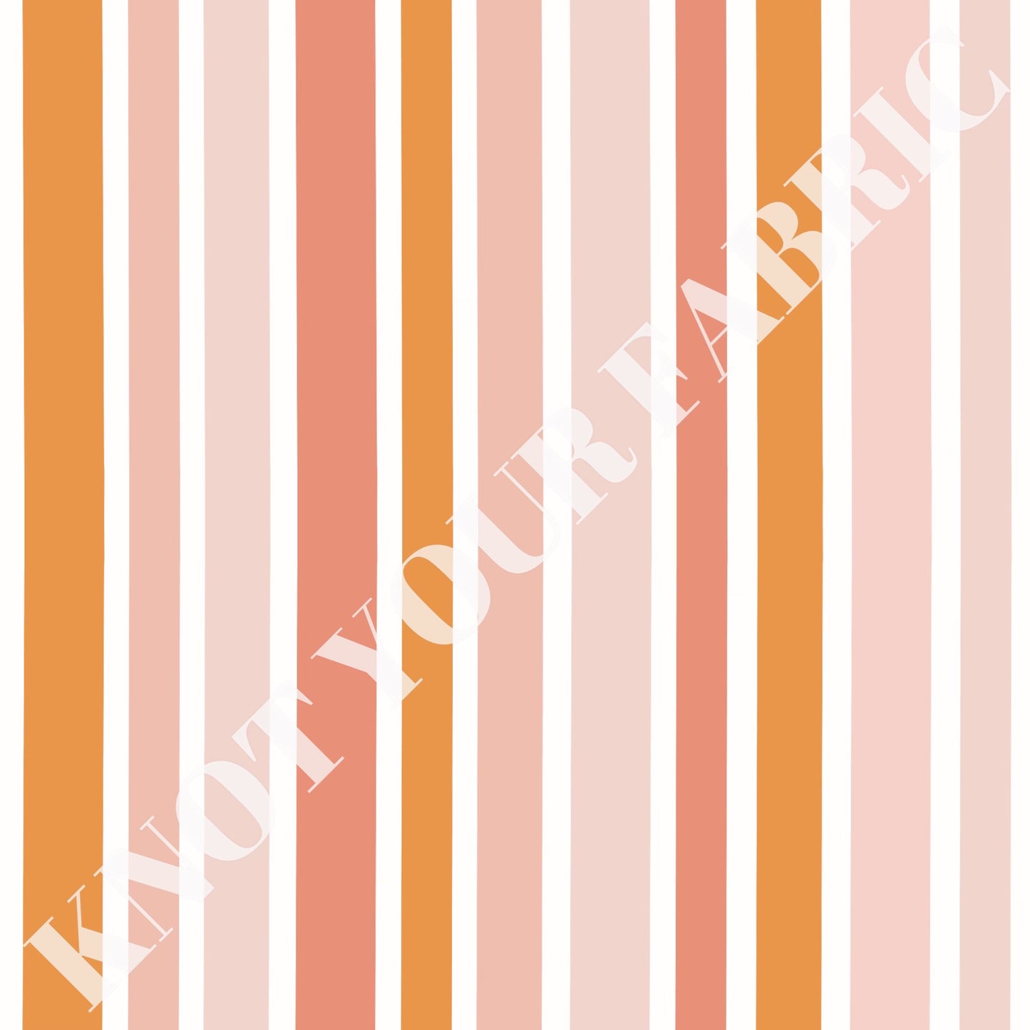 PRE-ORDER Orange and Pink Stripes