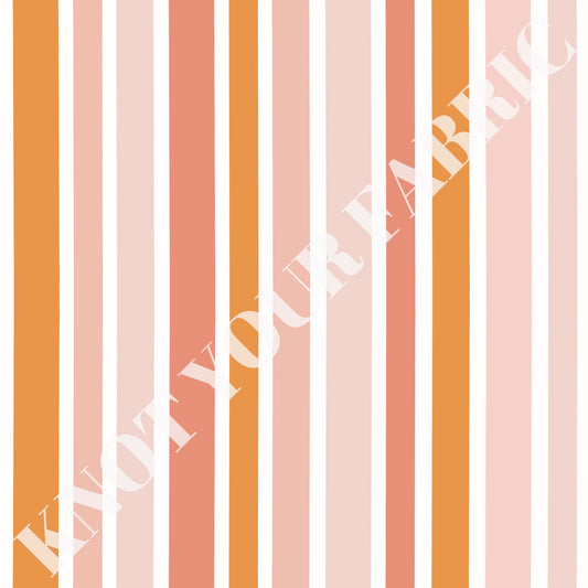 PRE-ORDER Orange and Pink Stripes