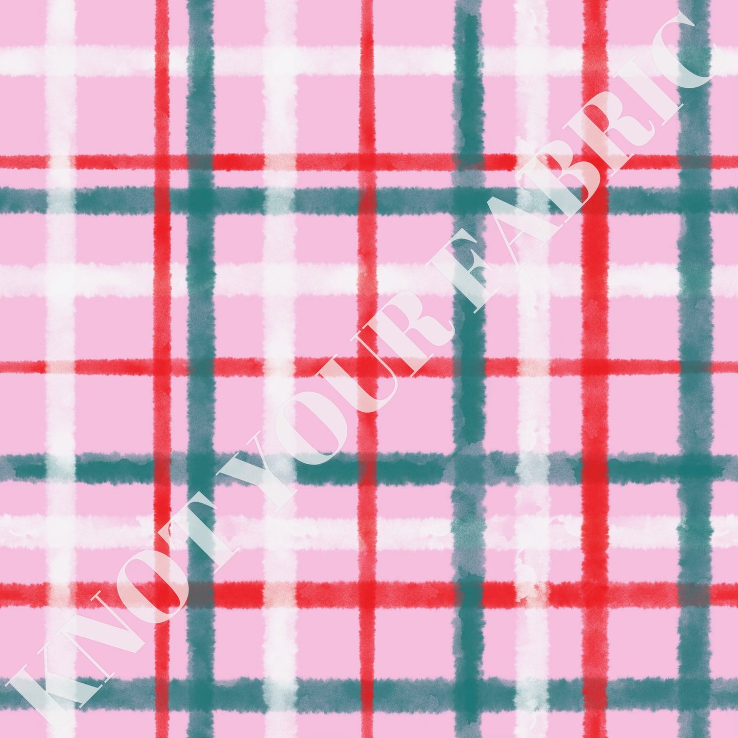 PRE-ORDER Pink Xmas Plaid