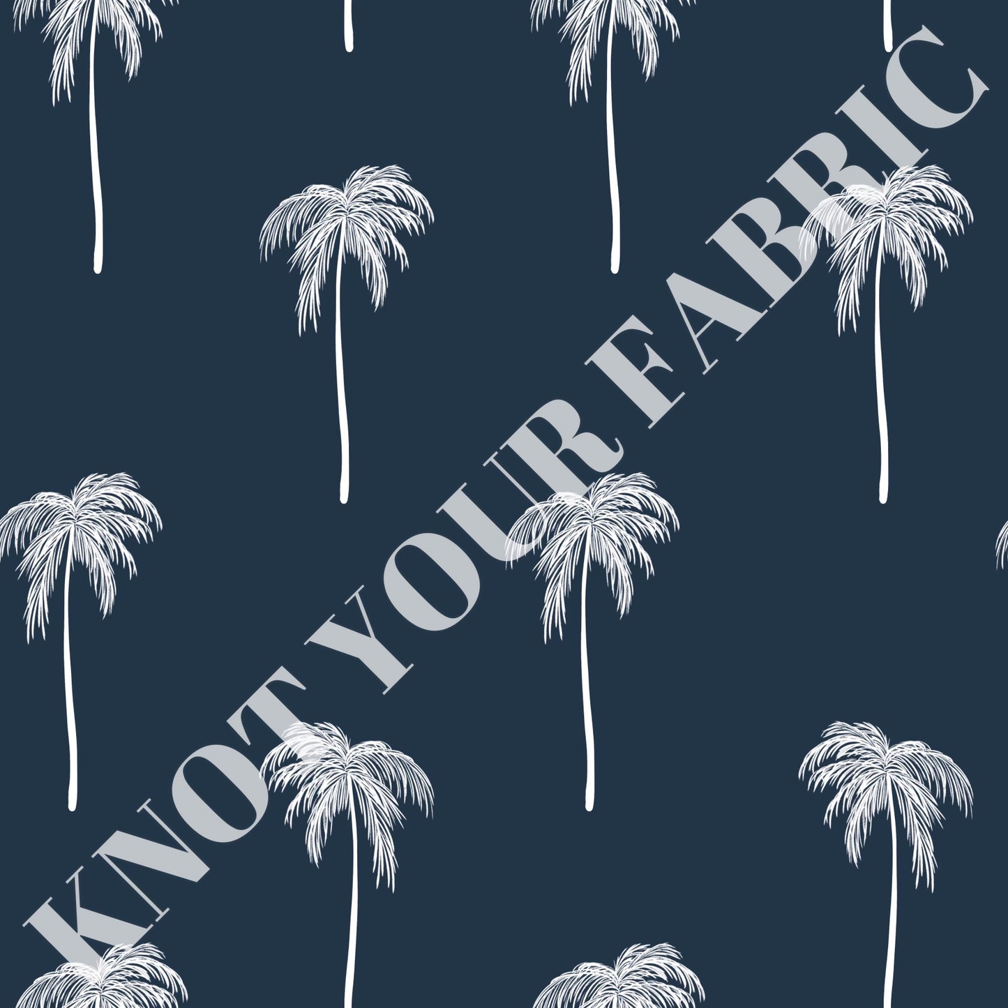 PRE-ORDER Navy Palm Trees