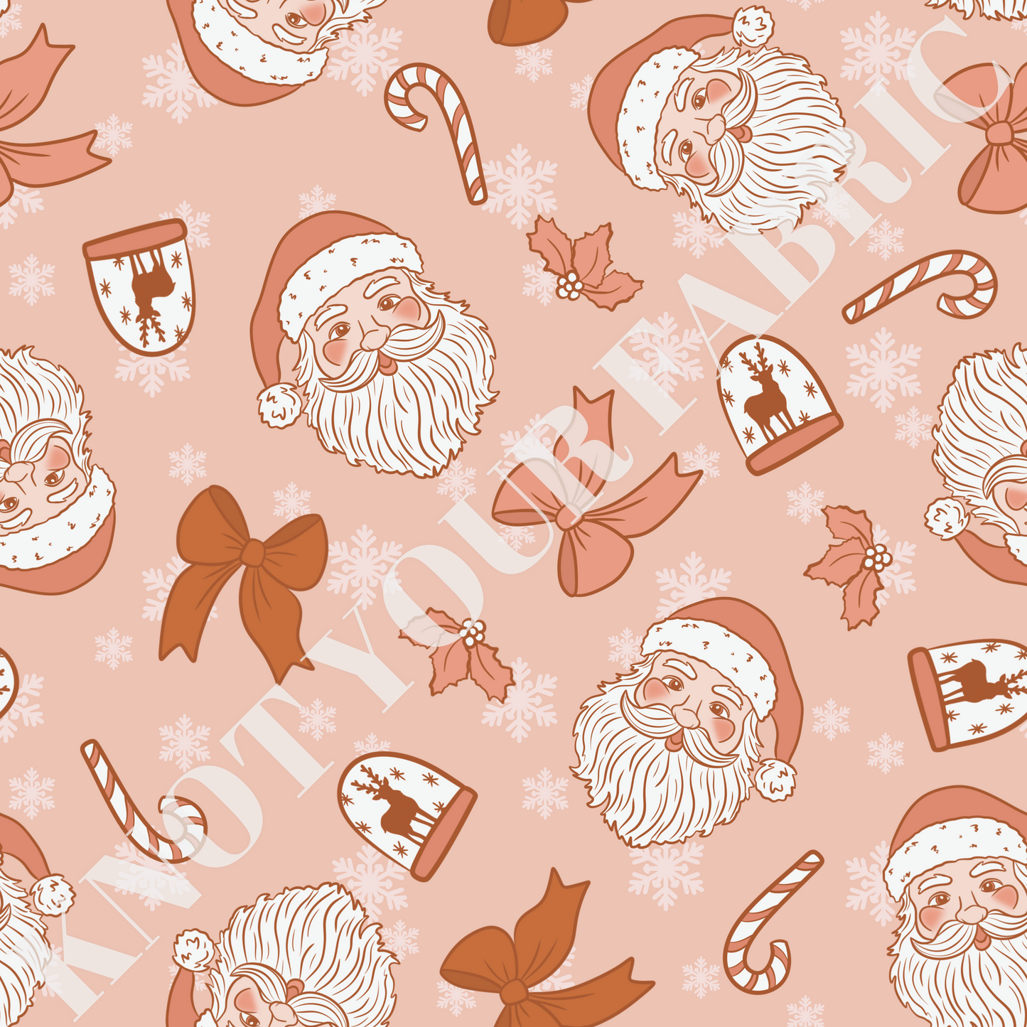 PRE-ORDER Boho Santa & Bows