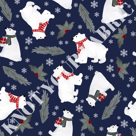 PRE-ORDER Navy Blue Polar Bear