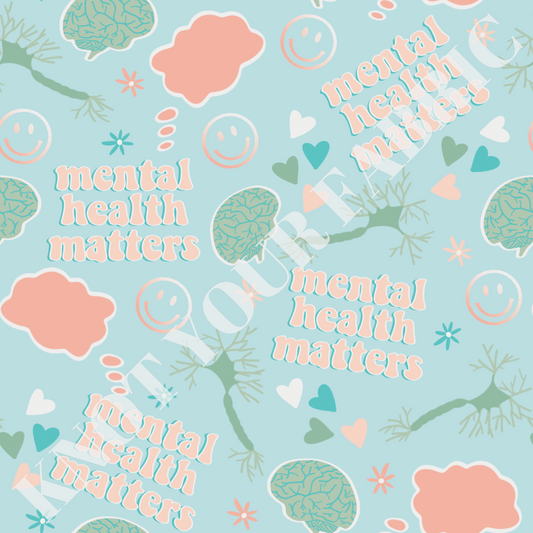 PRE-ORDER Mental Health Matters Blue