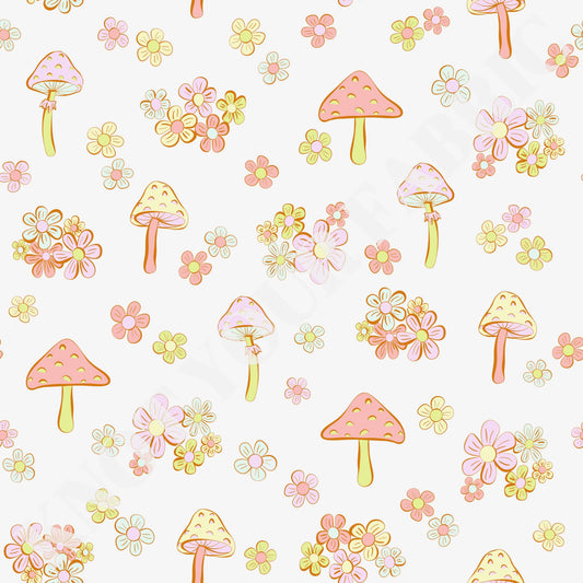 PRE-ORDER Pastel Spring Mushroom Flowers