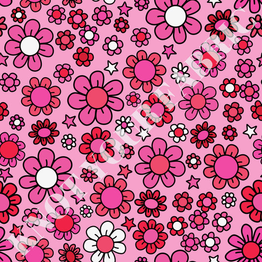 PRE-ORDER Retro Floral with Stars