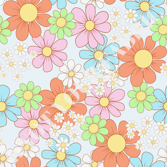 PRE-ORDER Spring Vintage Retro Floral