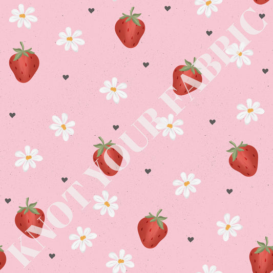 PRE-ORDER Strawberry Floral Hearts