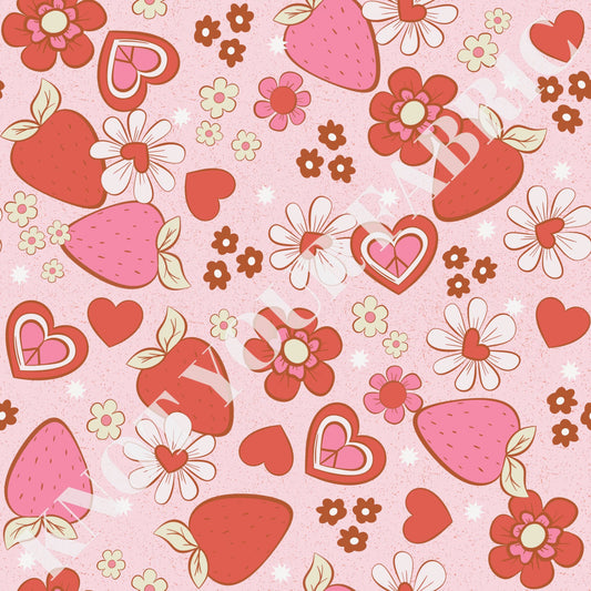 PRE-ORDER Valentine Strawberry Floral