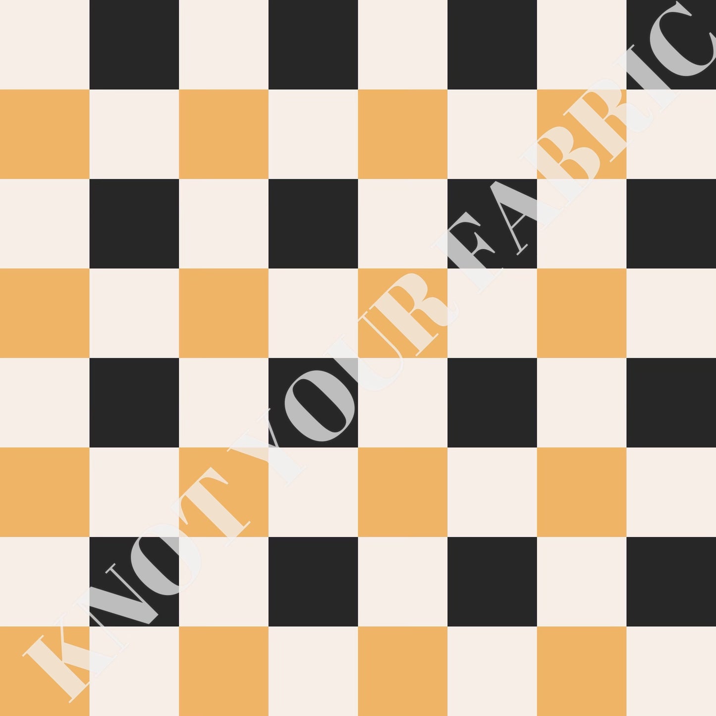 PRE-ORDER Yellow Checkered