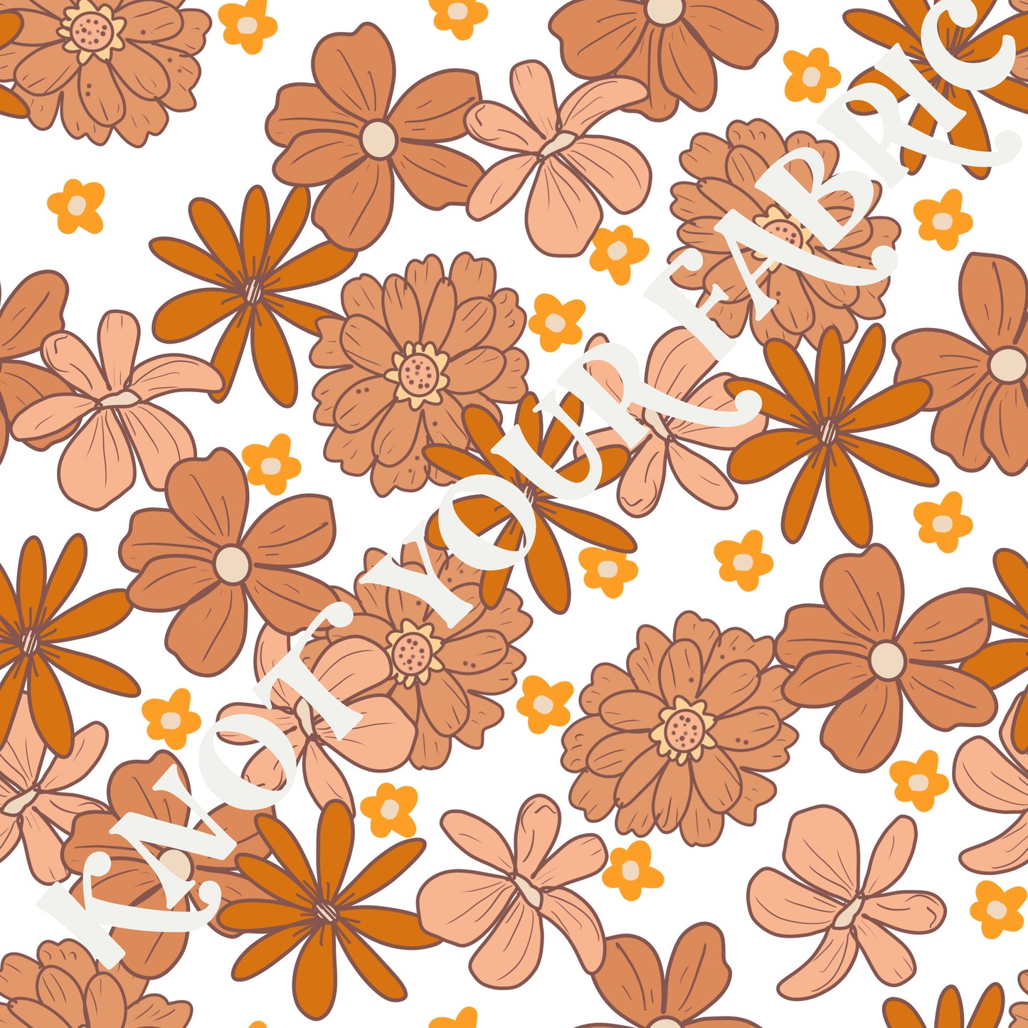 PRE-ORDER Fall Orange Flowers