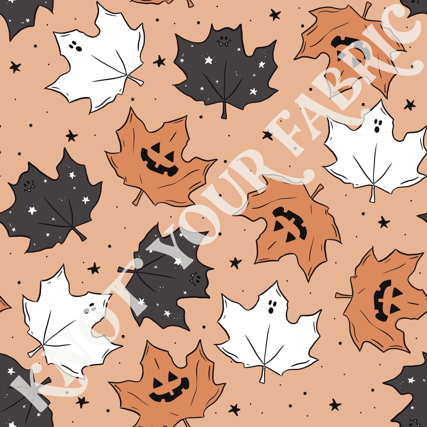 PRE-ORDER Orange Halloween Leaves