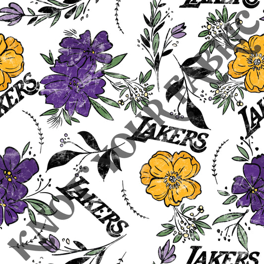 PRE-ORDER Purple & Yellow Florals