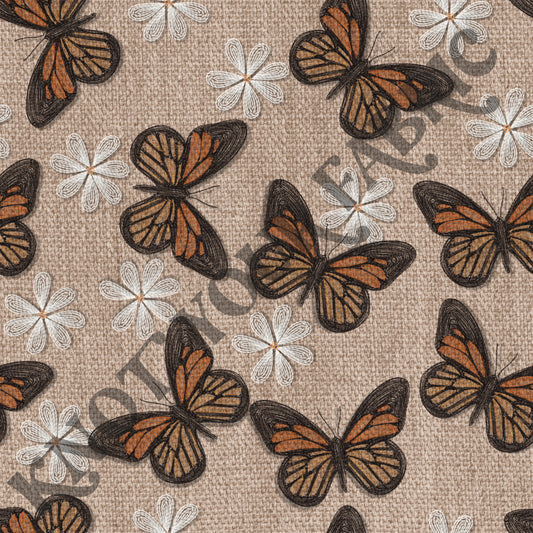 PRE-ORDER Embroidered Butterflies