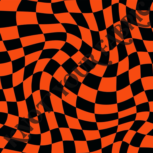 PRE-ORDER Halloween Wavy Checkered