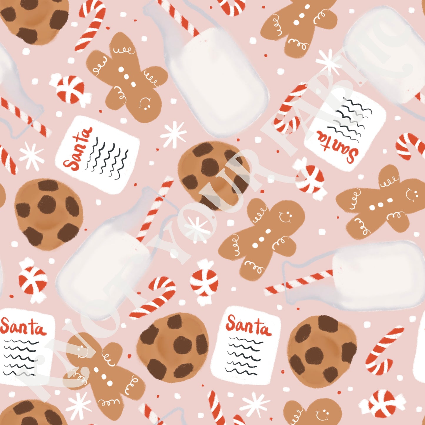 PRE-ORDER Milk and Cookies Santa