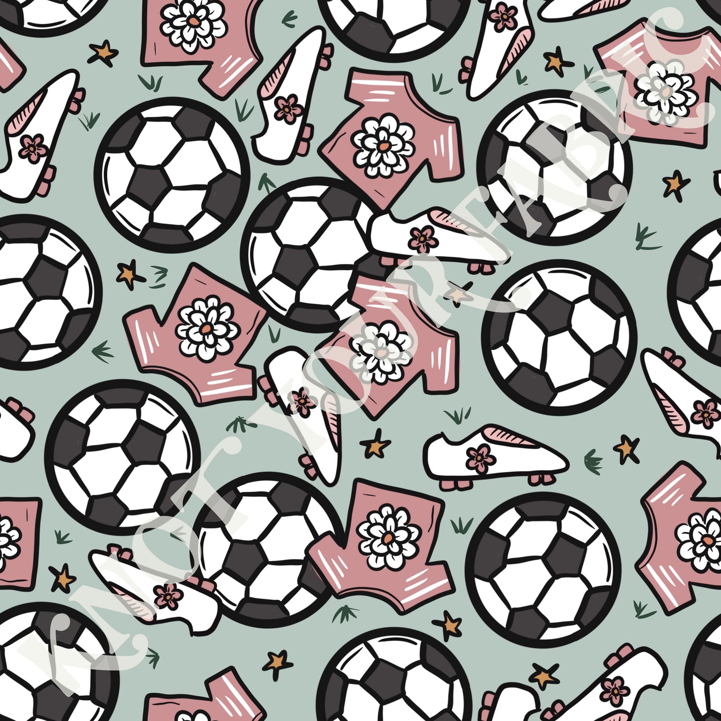 PRE-ORDER Floral Soccer