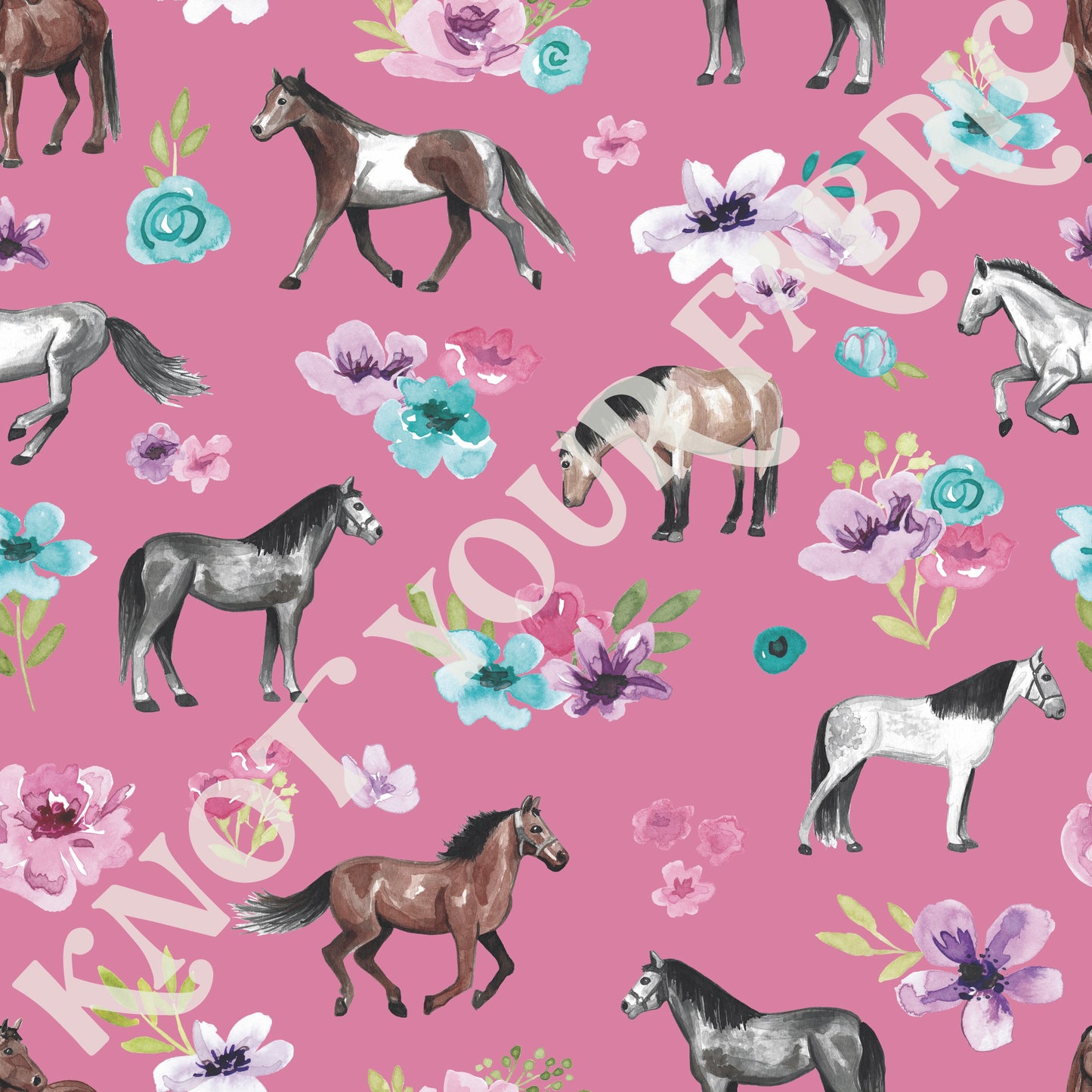 PRE-ORDER Floral Horse