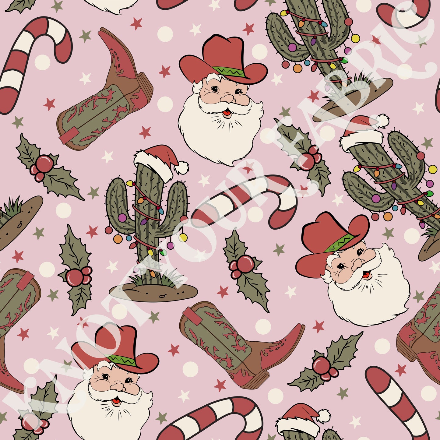 PRE-ORDER Western Xmas (Pink)