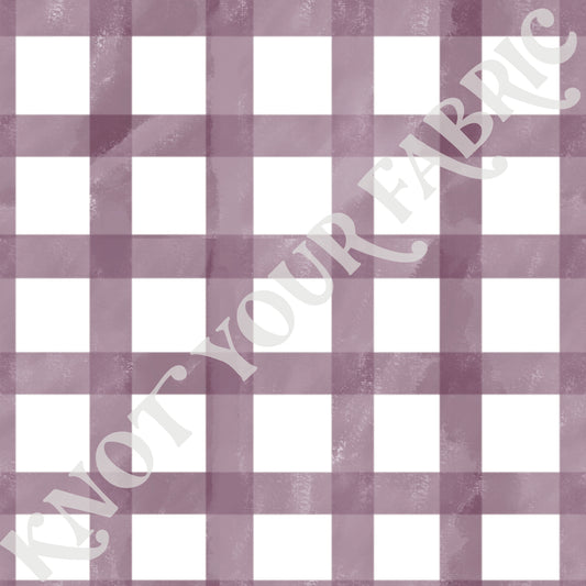 PRE-ORDER Watercolor Grape Plaid