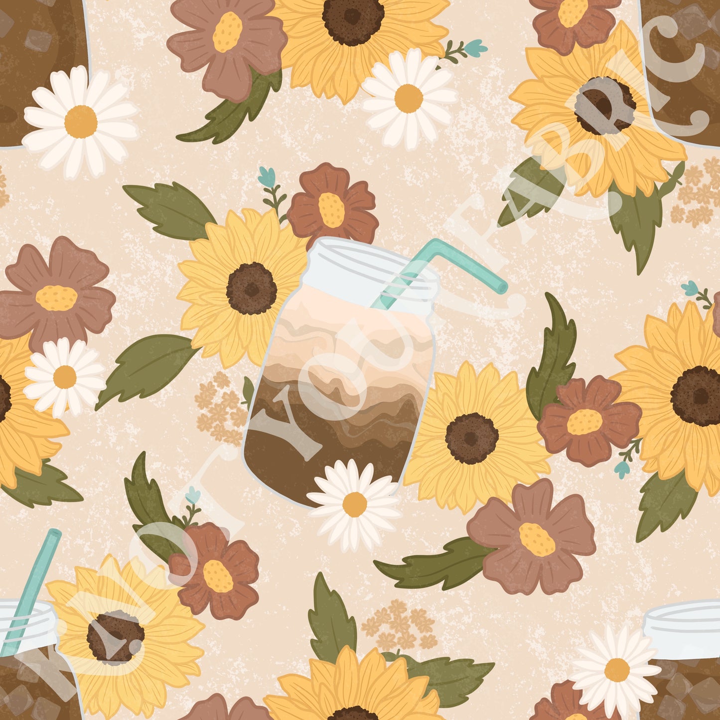 PRE-ORDER Iced Coffee Sunflower