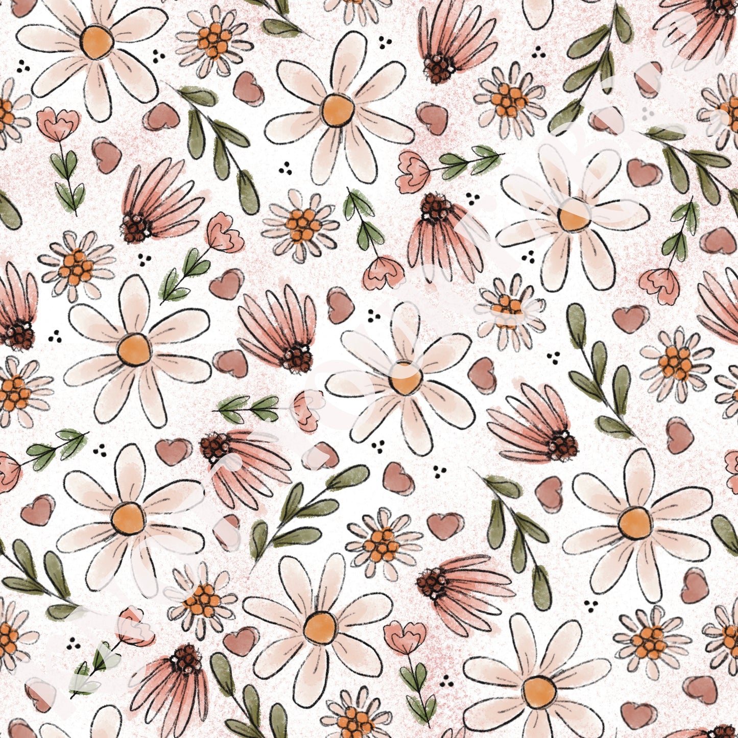 PRE-ORDER Dusty Rose Wildflowers