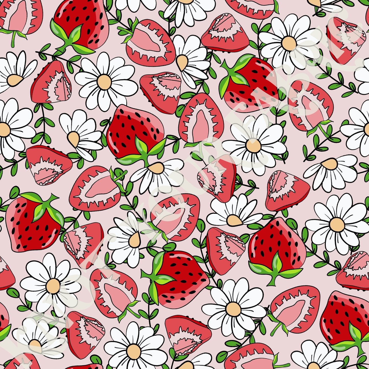 Strawberries Floral