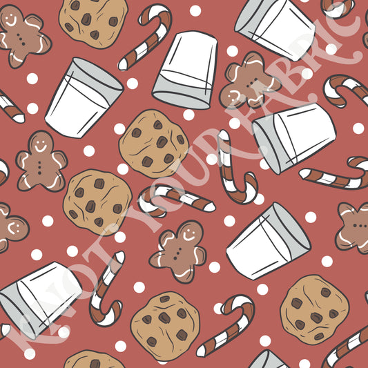 PRE-ORDER Milk & Cookies (Red)