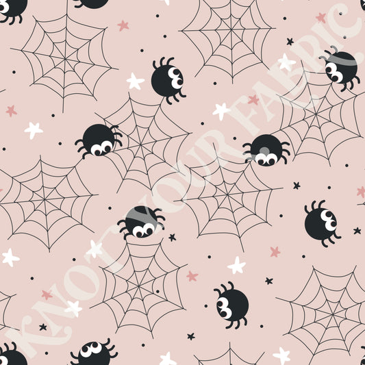 PRE-ORDER Pink Halloween Spiders