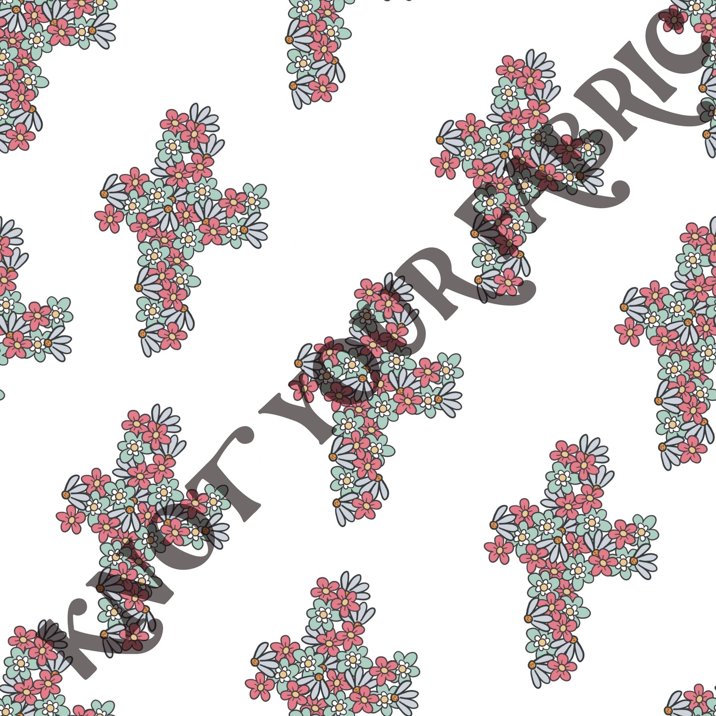 PRE-ORDER Easter Floral Crosses