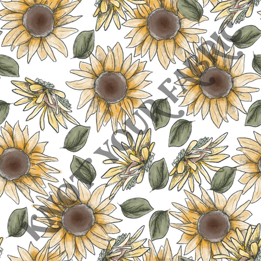 PRE-ORDER Sunflower Sketch