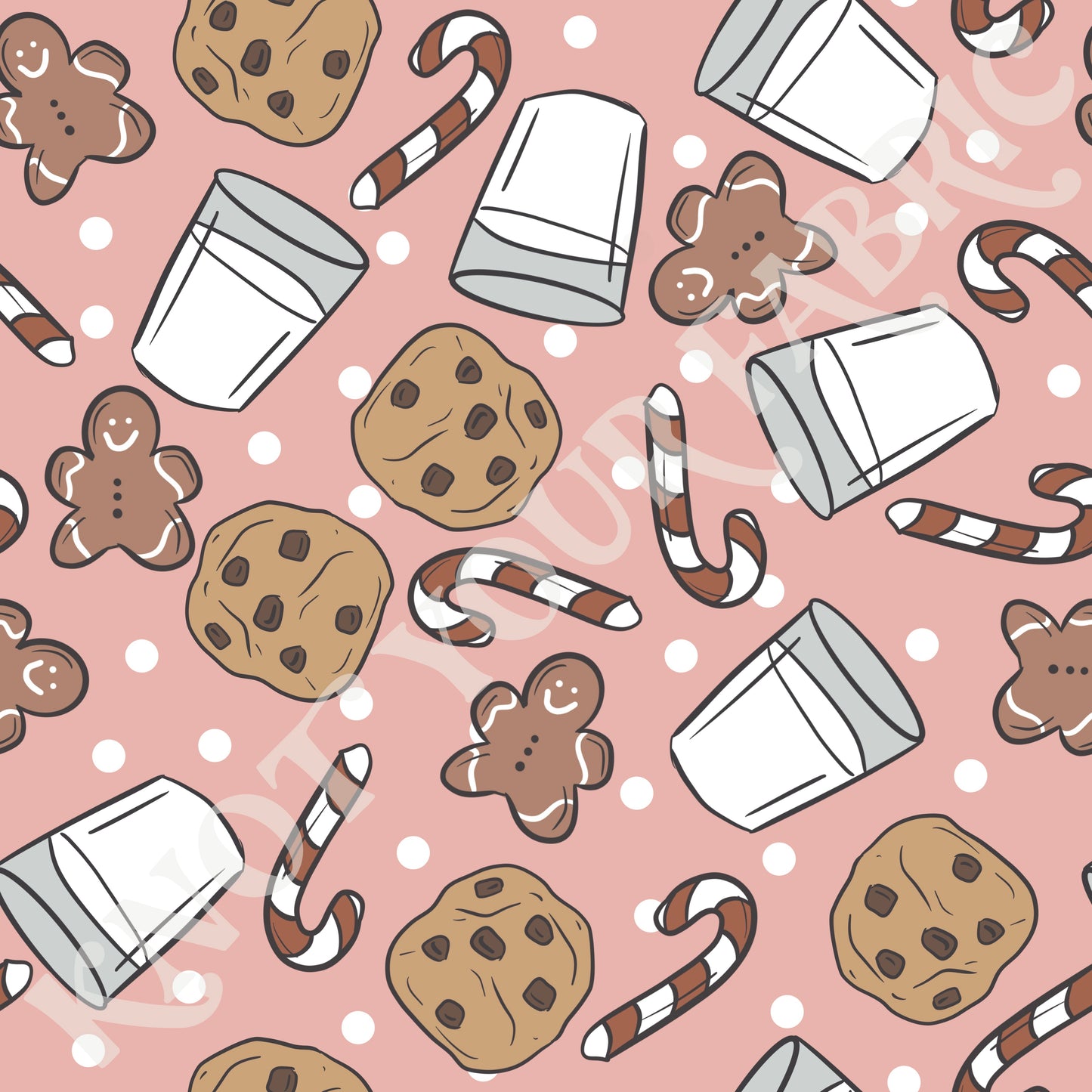 PRE-ORDER Milk & Cookies (Pink)